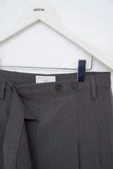 (W) Rag Pleats Skirt (2color)