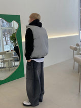 Two Pocket Balloon Big Denim Pants 2C