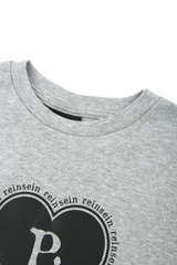 Melange P:HEART crop t-shirts