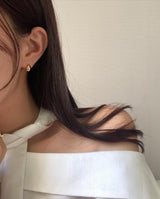 (silver925) ティアーズピアス *gold