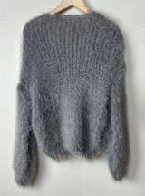 (SOFT-FIT♥) 5 COLORS マイフォームソフトデイリールーズフィットニットカーディガン
