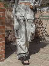 Dirty Off Multi-Cargo String Pants
