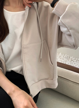 [Lè made/7,000 Sold] Lè madeエブリ ジップアップ フーディ/ 5カラー