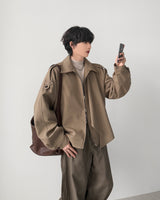 メディック スカーフ クロップ ジャケット
