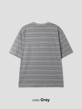 No.1314 マルチストライプハーフTシャツ (3color)