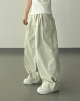 ライデンサイドピンタックワイドスラックス