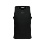 Essential Ribbed Body Fit Tank Black