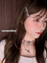 [Heart2Hearts Yuha, IDLE Minnie PIck!] トリプルハートネックレス