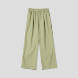 ASCLO Luno Summer Wide Banding Pants (4color)