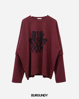 DIS Ribbed Knit Long Sleeve