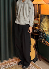 Cotton V-Neck Oversized Knit 4COLOR