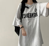 Dict Stitch Boxy Fit Short Sleeve Tee