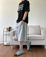 サイドスナップバミューダスウェットパンツ 3C