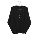 ベナラージVネックボタンニット (5c)