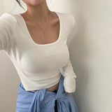 [Bellidmade/5color] メイデンスクエアフライライス長袖Tシャツ