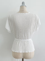 Weave Pleats Cardigan