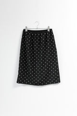 linen dot midi skirt(2colors)