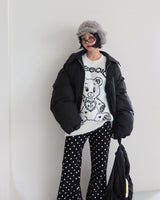 Dot Dot Dot ニットブーツカットパンツ