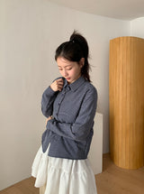 Rammi Check Crop Shirt