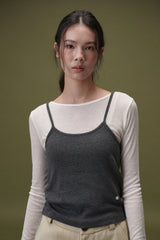  Angora sleeveless (Grey)