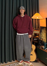 Semi-cropped hoodie 5COLOR