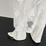 LASHES LACE DRESS(WHITE)