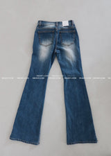 Qwz Pocket Washing Bootcut Jeans