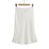 Prepy Midi Flared Skirt