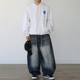 CROSS DEEP DENIM PANTS YB