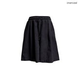 (2color) リネン バミューダ バンディング パンツ