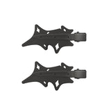 NO.542 [BLACK] SURFBOARD DIAMOND HAIR PIN 2SET