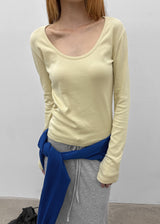 [MADE] Tomsnu U-neck Long Sleeve Tee
