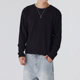 WAFFLE CROP MUSCLE LONG SLEEVE 