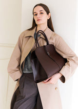 ブラン ラージ BURGUNDY BROWN