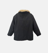 Wool stretch padding jumper