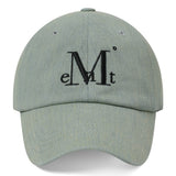 MUCENT SIGNATURE BALL CAP (Tin washing denim)