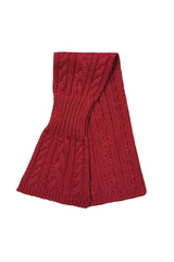Merino Cable Knit Scarf
