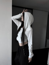 faye off-shoulder hood T (3color)