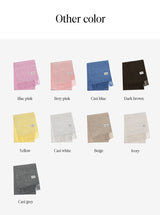 Wool candy muffler (casi grey)