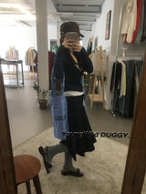 Mogu frill knee socks (9color) 