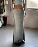 Soft Ribbon Long Skirt (3C)