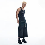 EASY See-through Crop Short Sleeve - BLACK