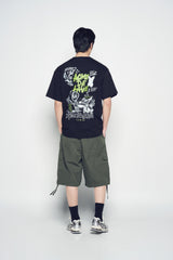 25SS エイリアンユニバースショートスリーブTシャツ ブラック