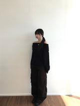Work low-rise cargo pants (2 colors)