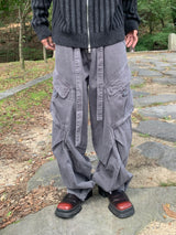 レイヤーストラップカーゴパンツ