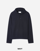 Polz Rib Henley Hoodie
