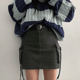 DN Pocket String Miniskirt (belt SET)