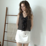 Passionate ruffle blouse (brown)