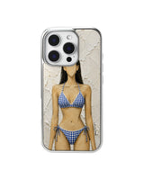 [Blue Check] Bikini Case