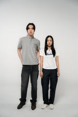 オーセンティックルーズストレートジーンズ (BLACK)